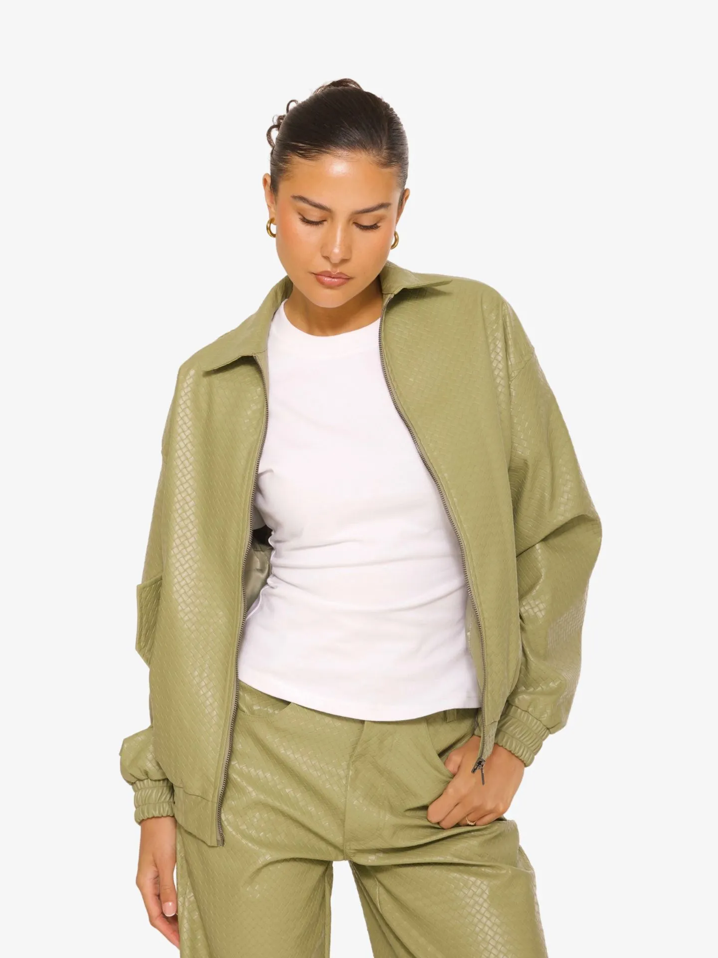 LA Sisters Dames bomberjas woven