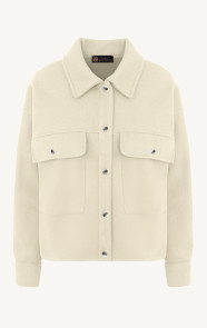 The Musthaves Soft Jacket Met Klepzakken Beige