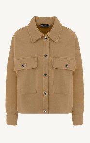 The Musthaves Soft Jacket Met Klepzakken Camel