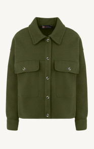 The Musthaves Soft Jacket Met Klepzakken Army