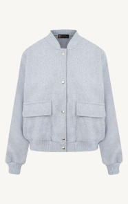 The Musthaves Soft Bomberjacket Grey