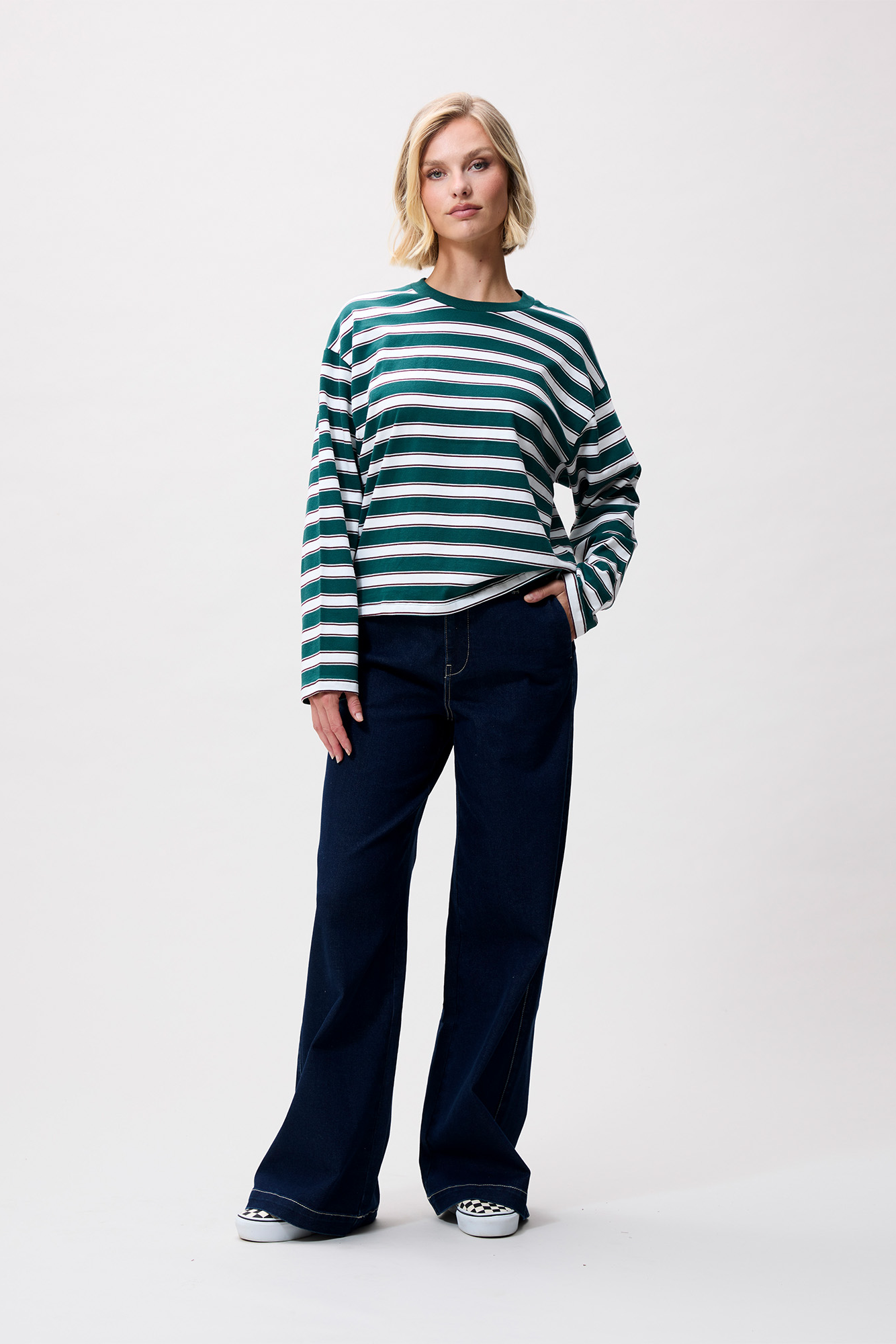 Catwalk Junkie 250209 striped long sleeve