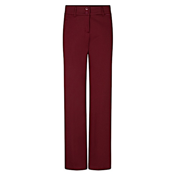 Red Button Broek srb4664 colettte punta zipper ruby