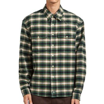 Dickies Overhemd Lange Mouw  JOHNSONVILLE DK0A87PWPIN1-PINE NEEDLE