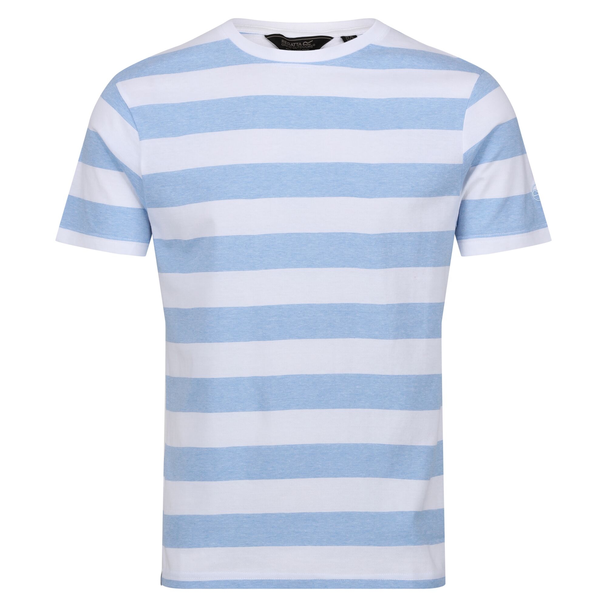 Regatta Heren ryeden gestreept coolweave t-shirt