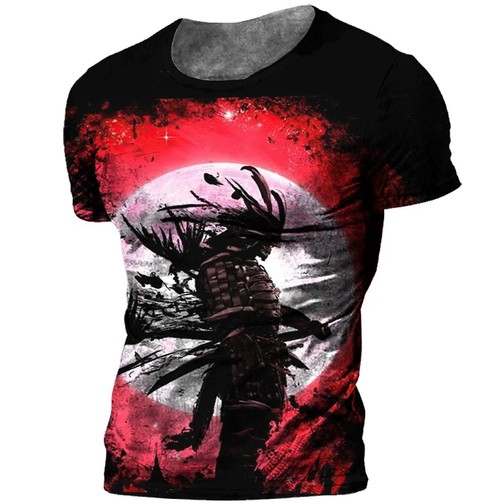 Xr 01 Nieuw T-shirt 3D-print Korte mouw Tops Tees Casual Retro heren-T-shirt Oversized Vintage herenkleding M