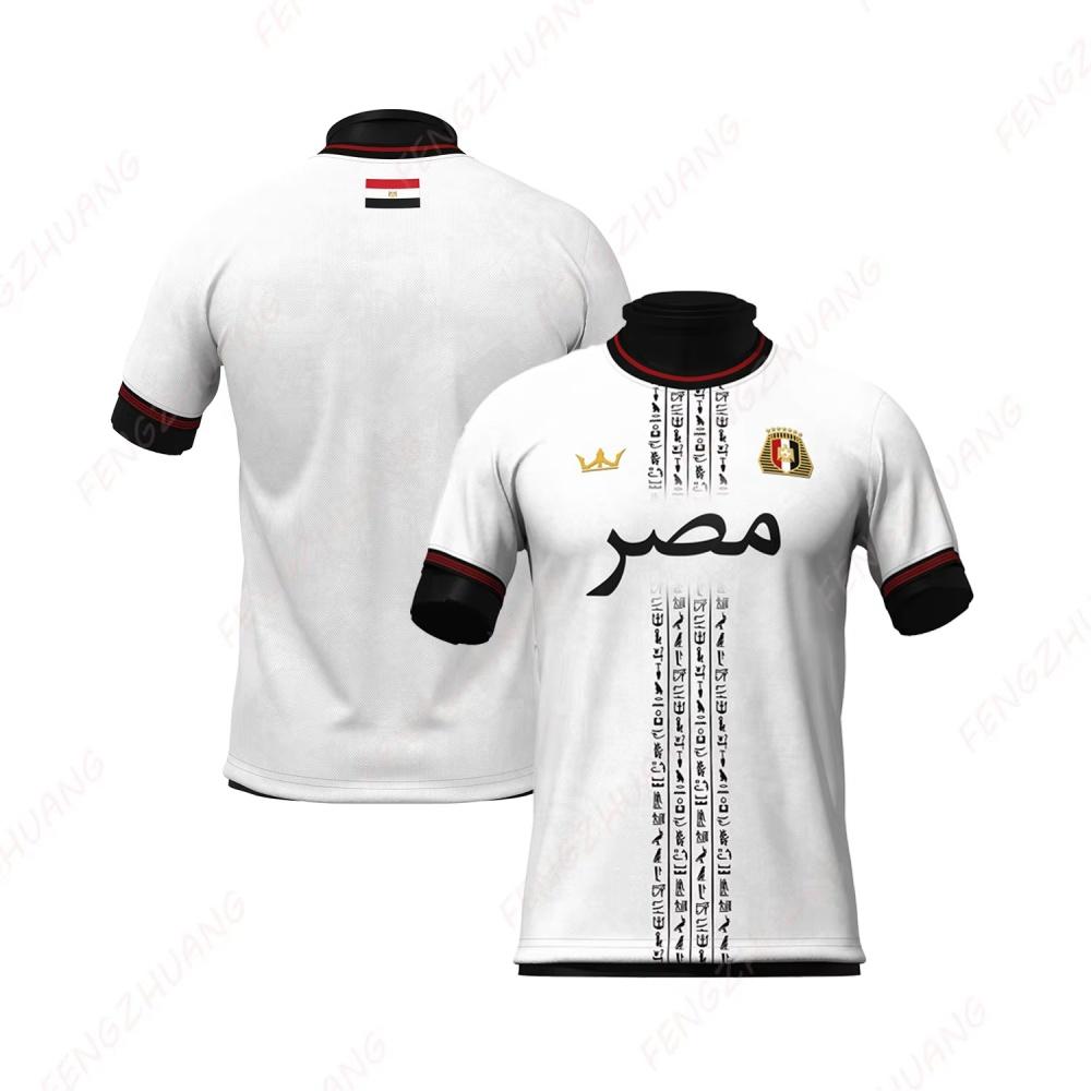 Haijian02 Egypt Football Jersey Unisex Casual Tee Faddish Comfortable T-Shirt 3d Printing High Quality Dry Quickly Men's Women's T-Shirt XL