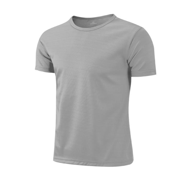 Comple Zomer T-shirt met ronde hals Sneldrogende kleding Werkkleding T-shirt met korte mouwen 3XL