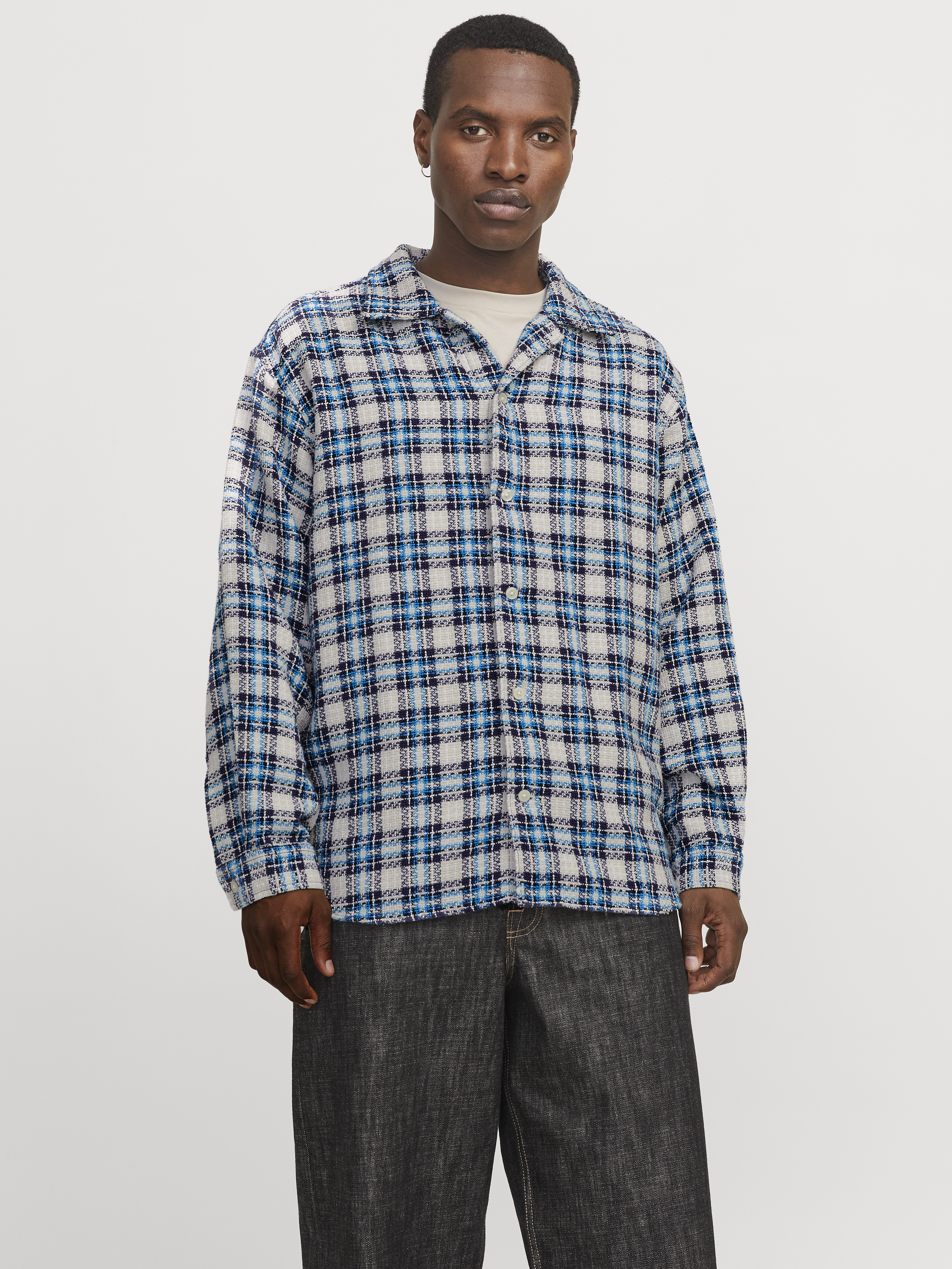 Jack & Jones Jorwinter boucle shirt ls styd aw24