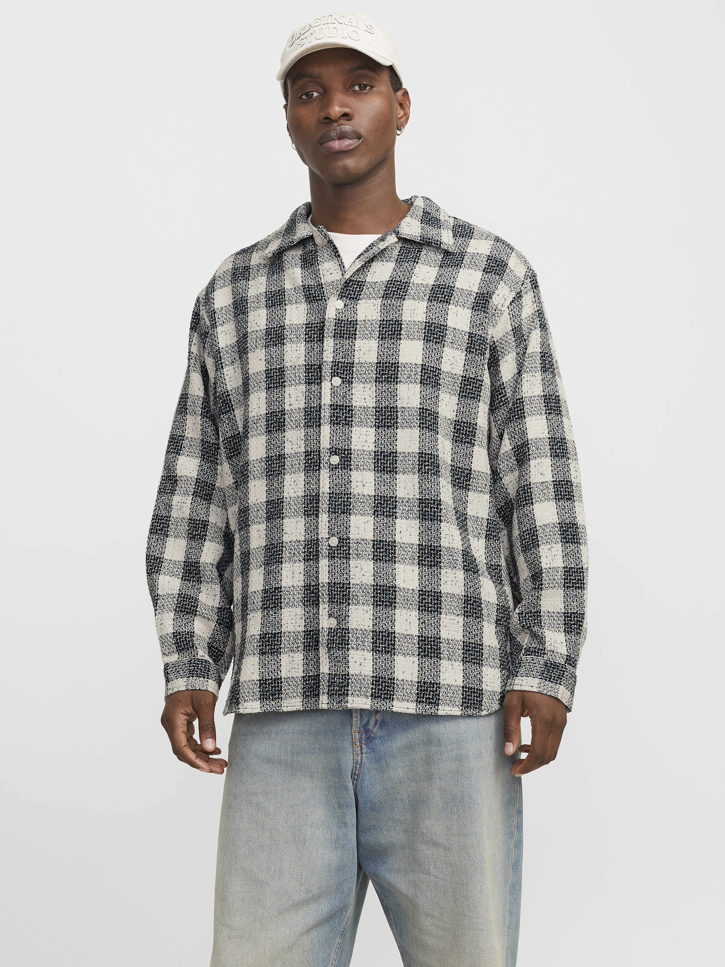 Jack & Jones Jorwinter boucle shirt ls styd aw24