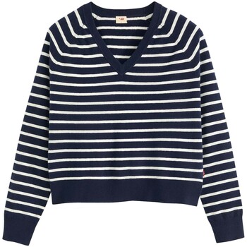Levi's Trui Levis Tara Vneck Pullover Parisienne Stripe Pe
