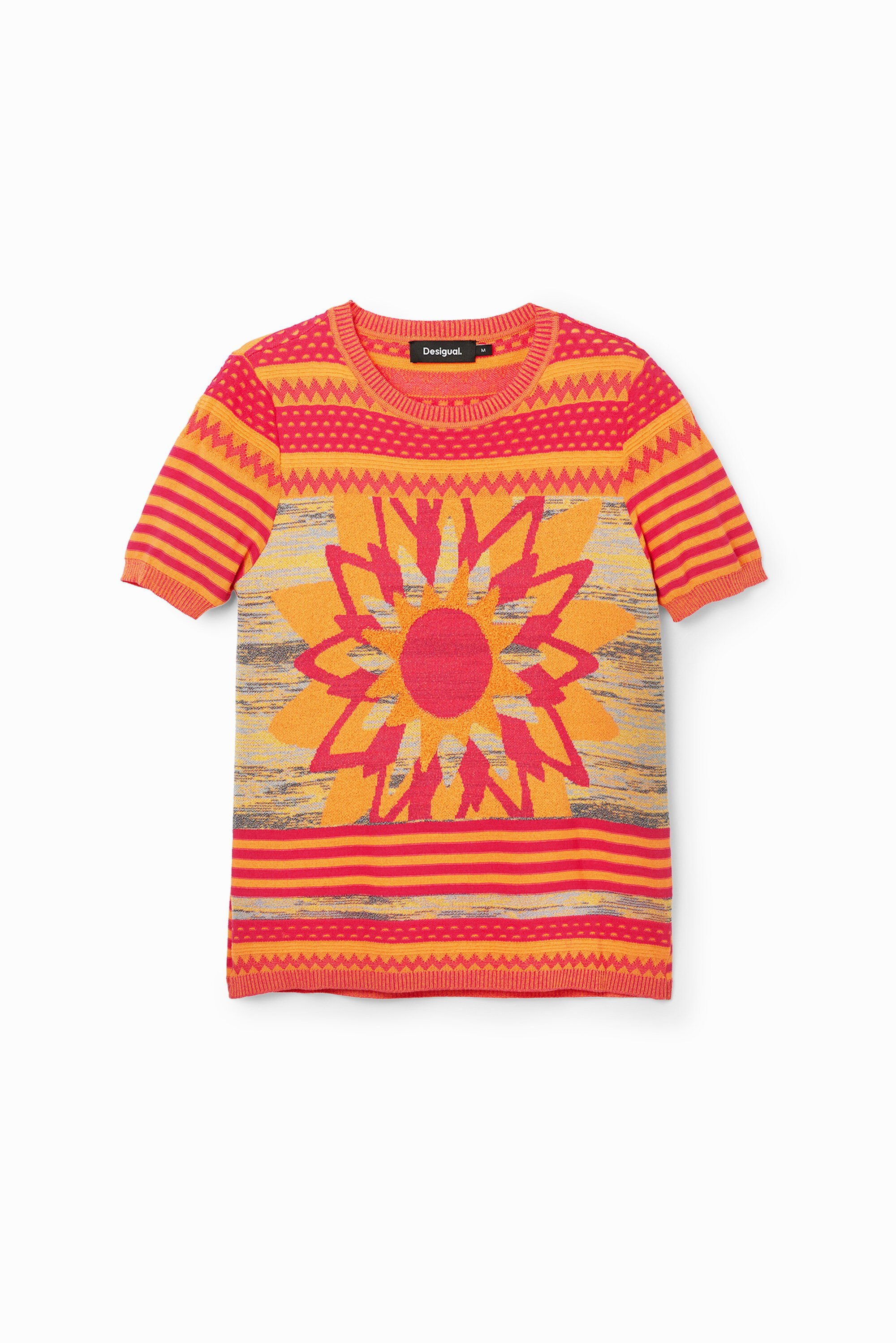 Desigual Zonnet-shirt - ORANGE
