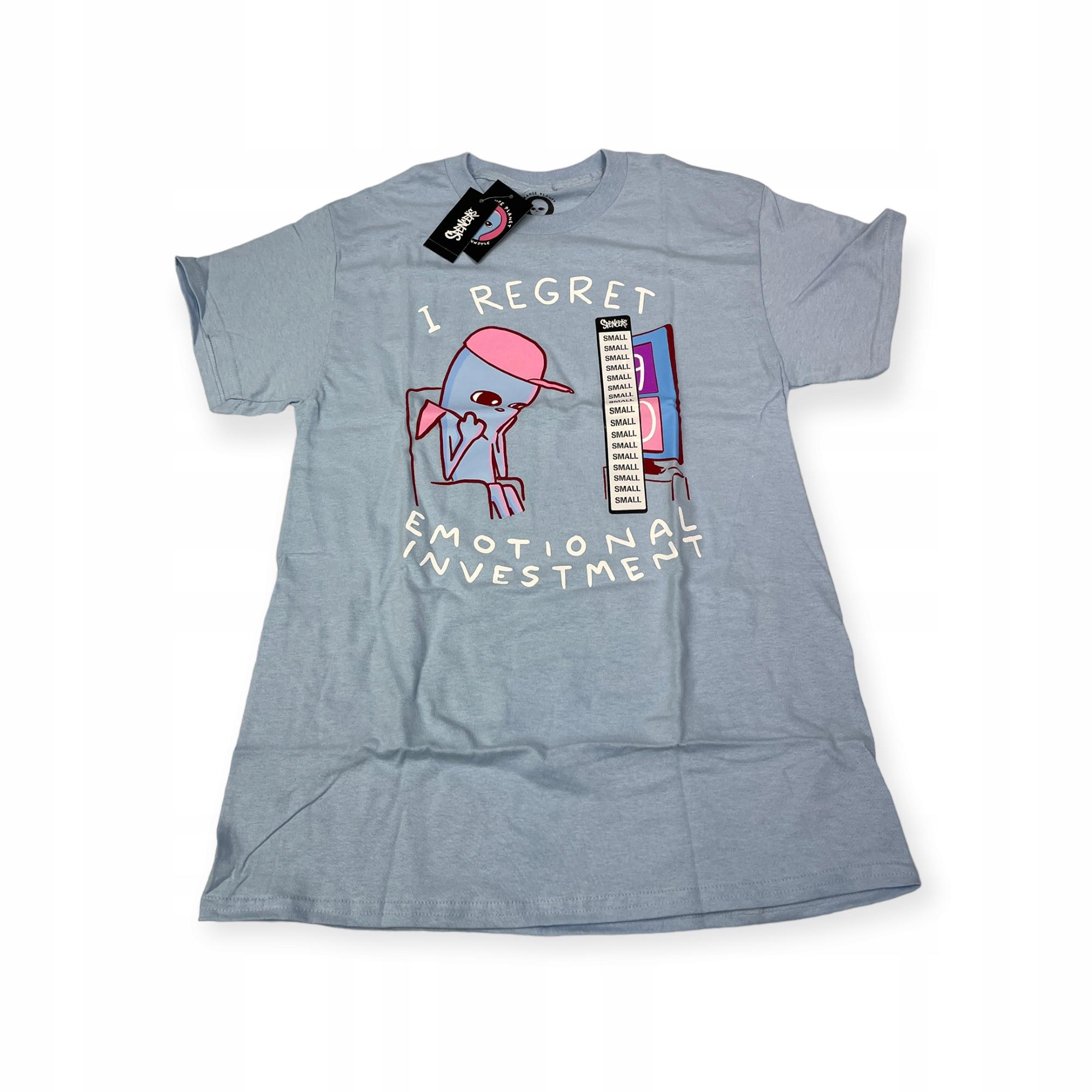 Outletup-clothes Koszulka t-shirt męski Spencer's Strange Planet S