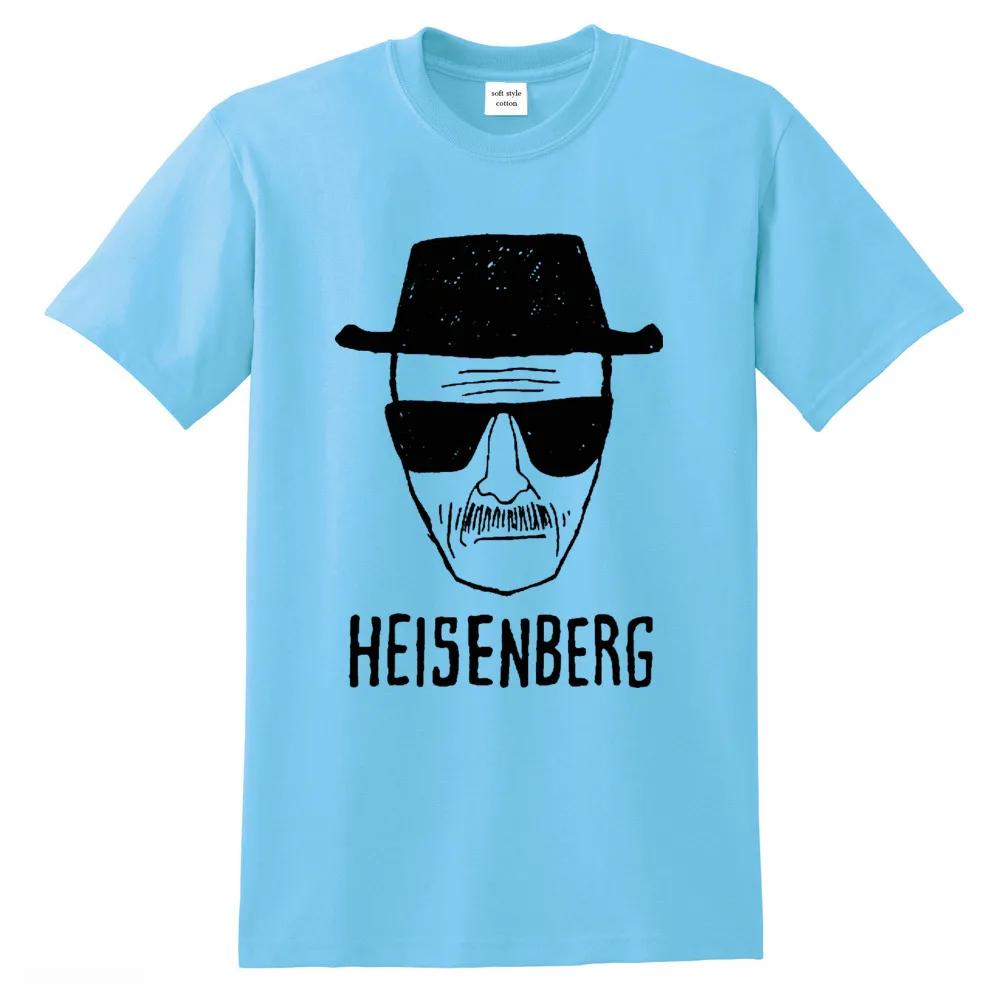 The best product for you Cool Heren t-shirt Breaking Bad Kleding Topkwaliteit 100% katoen los Heisenberg bedrukt T-shirt casual heren t-shirt M