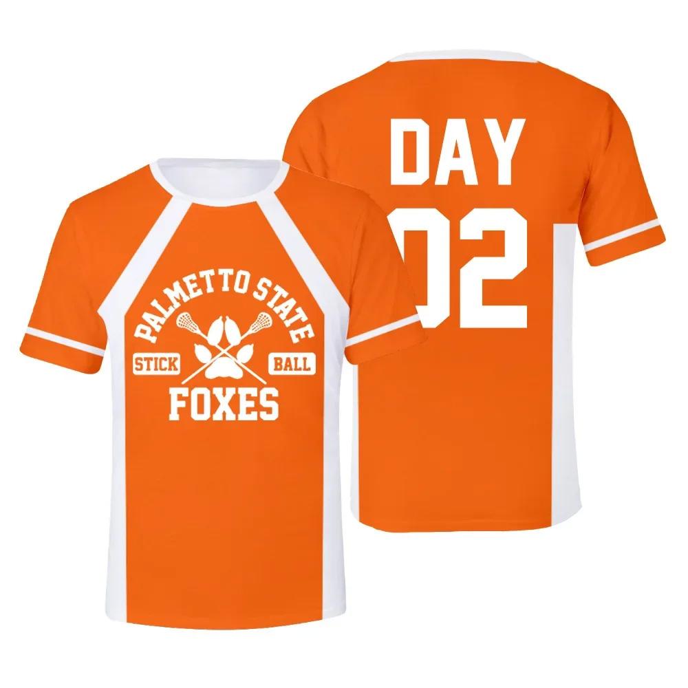 ETST WENDY 005 Nieuw The Foxhole Court Palmetto State Foxes Lacrosse Jersey Cosplay WILDS MINYARD 3D T-shirt Heren/Dames Kleding Kinderen T-shirts XL