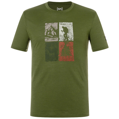 Super.Natural Heren Go Hiking T-shirt