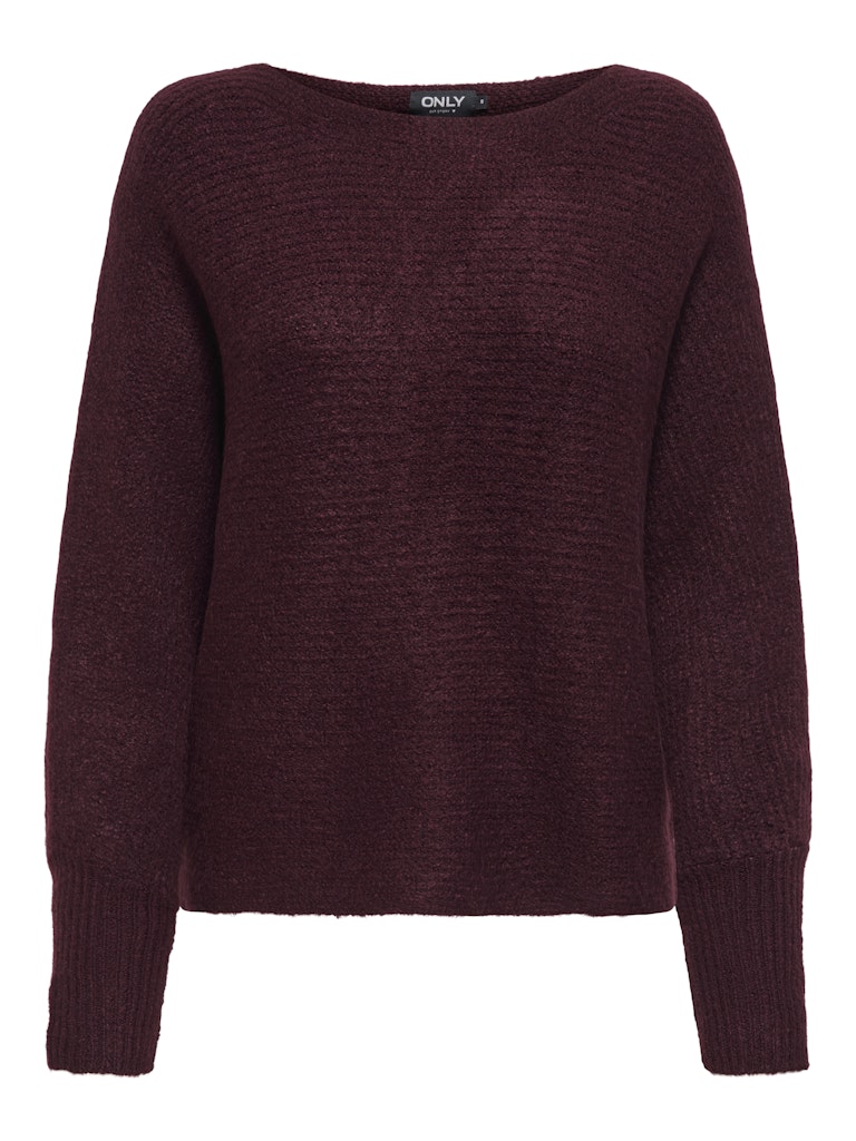Only Onldaniella ls pullover knt noos bordeaux