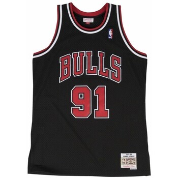 Mitchell And Ness T-shirt Korte Mouw  Nba Chicago Bulls Dennis Rodman Swingman