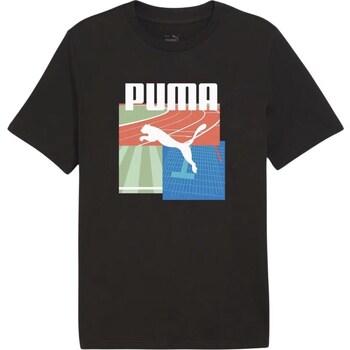 Puma T-shirt Korte Mouw  Graphics Summer Sports