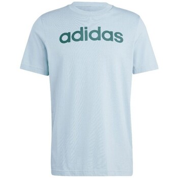 Adidas T-shirt Korte Mouw  Essentials Single Jersey Linear Embroidered Logo