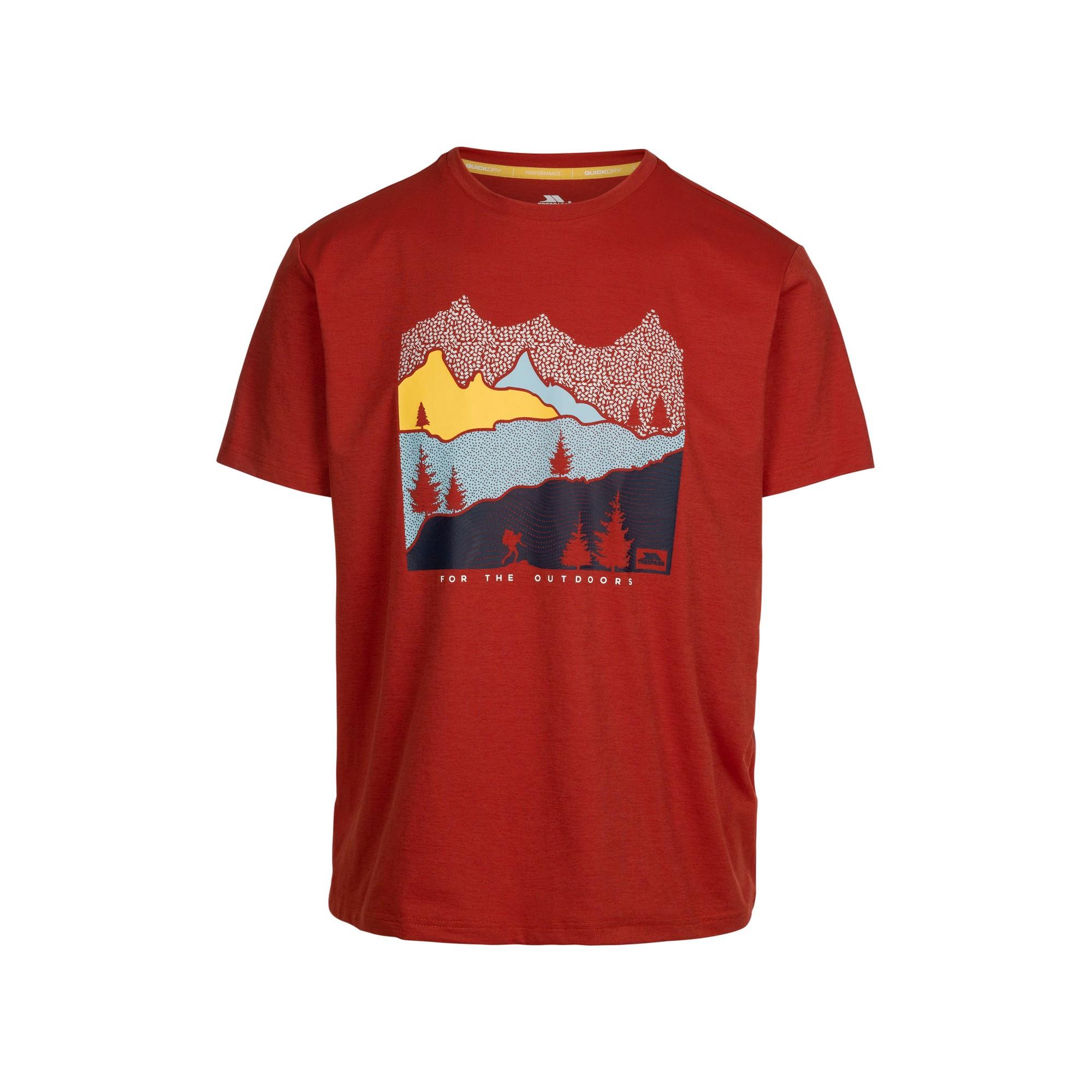 Trespass Mens Danub TP75 Round Neck T-Shirt XS