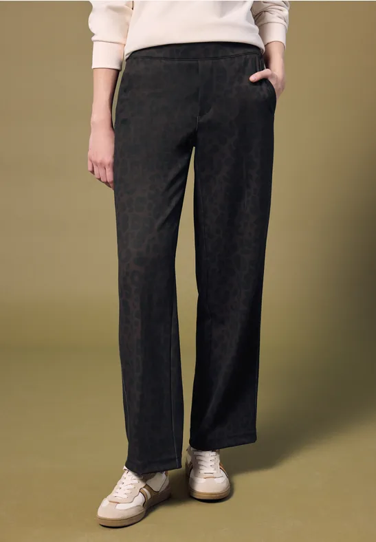 Street One Studio Leo broek met rechte pijpen -