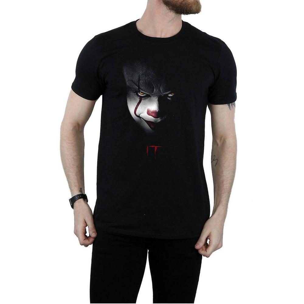 It Het Pennywise Stare katoenen T-shirt voor heren M zwart
