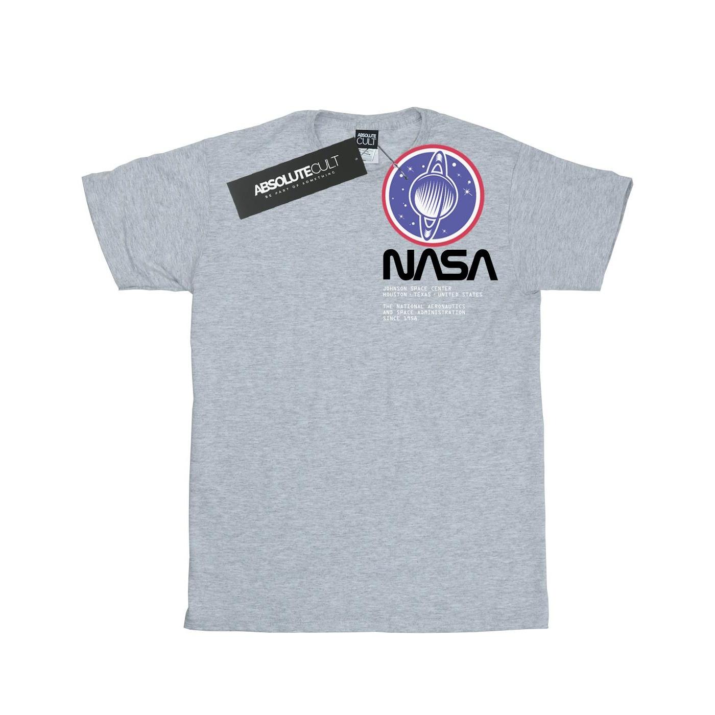 NASA Heren Johnson Worm Pocket Print T-shirt 5XL