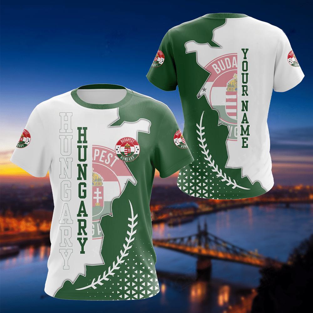 Bobby 2 Hongaarse Heren T-shirt Veteraan Soldaat Ronde Hals Korte Mouw Top Hongaarse Vlag Print Oversized Cool Herenkleding Camisa 2XL
