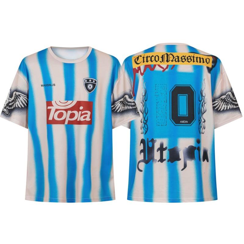 Zengyanqin02 Heren Dames MOTO Nieuw Fiets T-shirt Motocross Losse Ademende Sneldrogende Sportshirt Marc Márquez 93 Extra Grote Casual T-shirt L