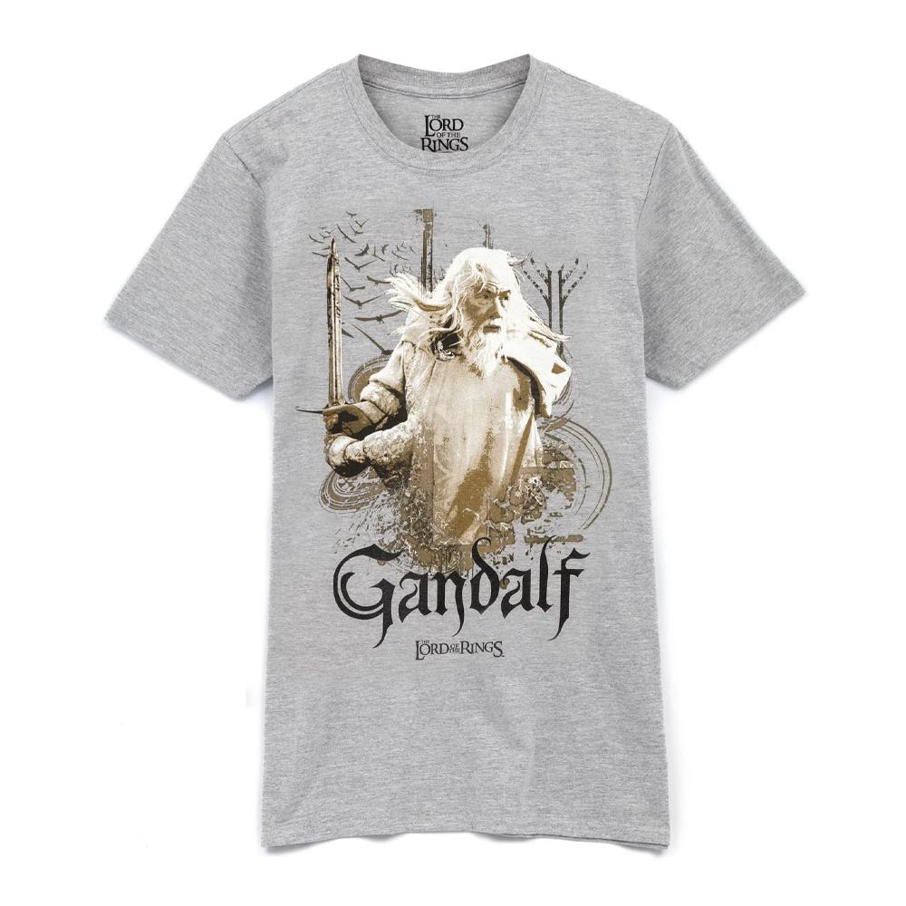 The Lord Of The Rings De Lord of the Rings Heren Gandalf Heather T-shirt M