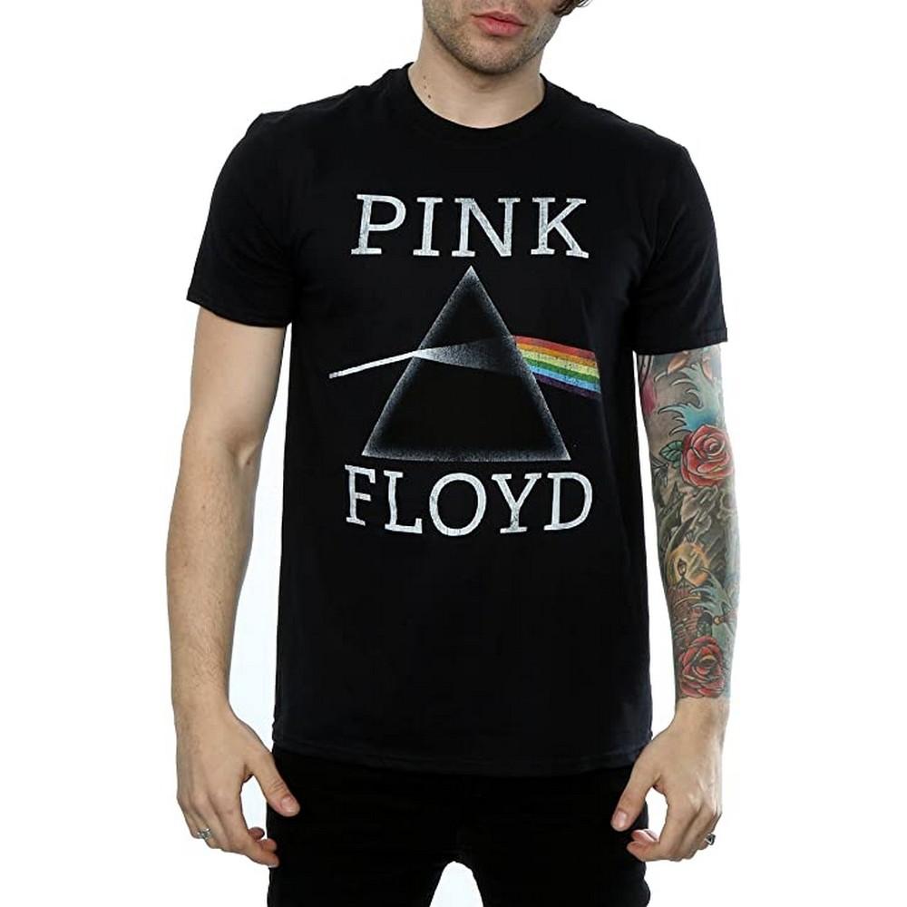 Pink Floyd heren donkere kant van de maan Prism katoenen T-shirt 3XL zwart