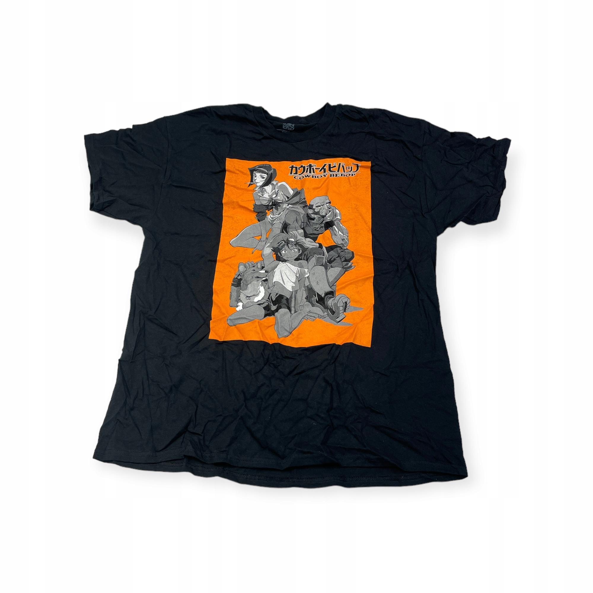 Outletup-clothes Koszulka T-shirt męski okrągły dekolt SPENCER'S NADRUK XL