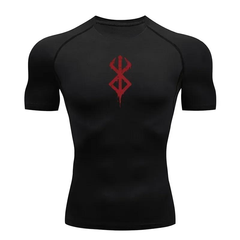 Nexus Athleisure Men's  Guts DUTRIEUX Compression Shirt, Fitness, Sport, Running, Tight Gym TShirts, Athletic, Quick Dry Tops, Summer Tee S-3XL M