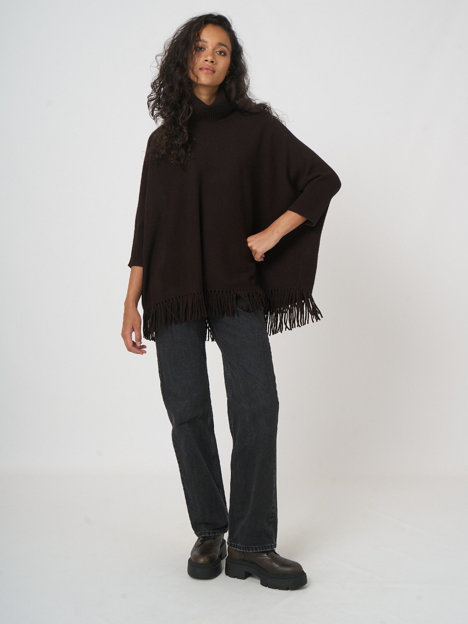 REPEAT cashmere REPEAT Limited Edition - oversized kasjmier poncho