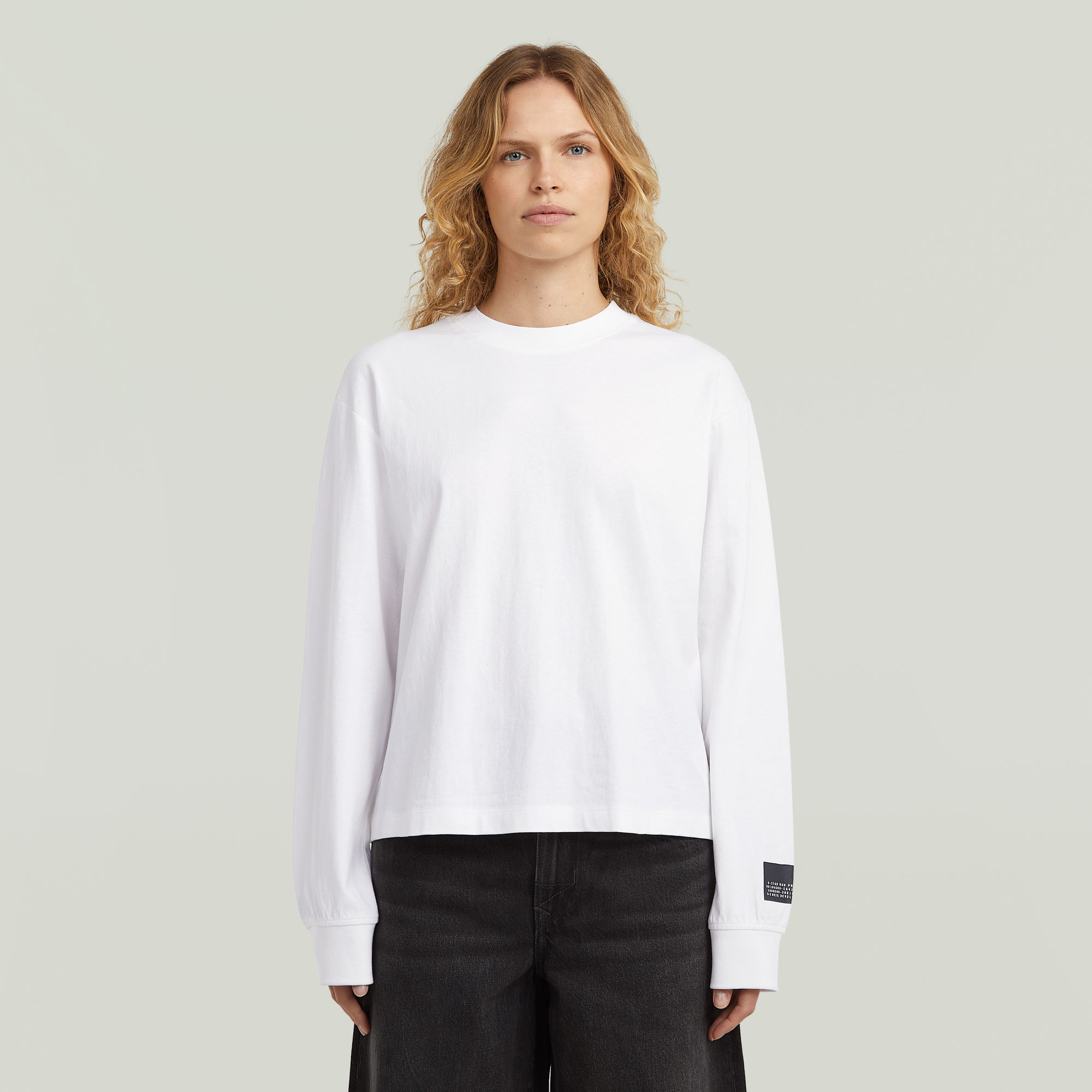 G-Star RAW Back Graphic Relaxed T-shirt - Wit - Dames