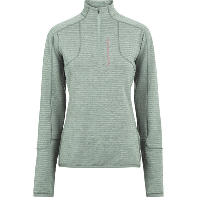 The Mountain Studio Dames Light Tech Fleece Half Zip Trui