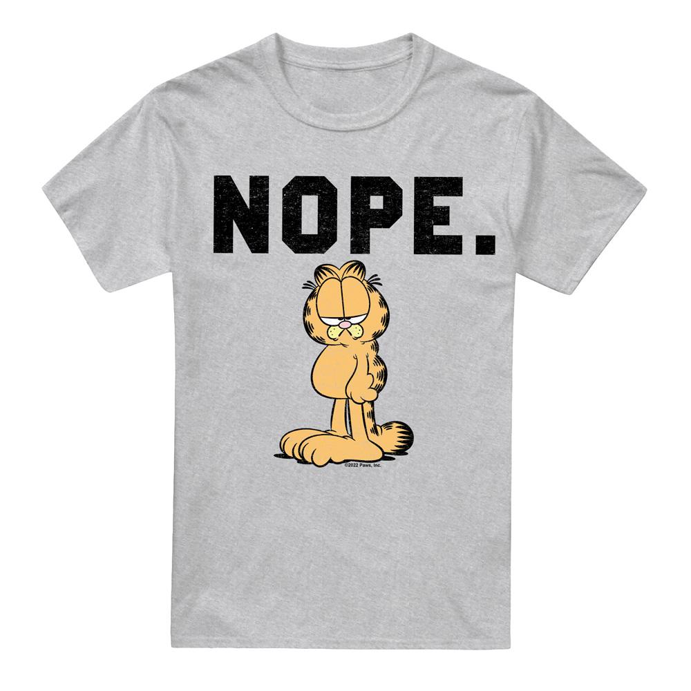 Pertemba FR - Apparel Garfield Mens Nope T-Shirt XL