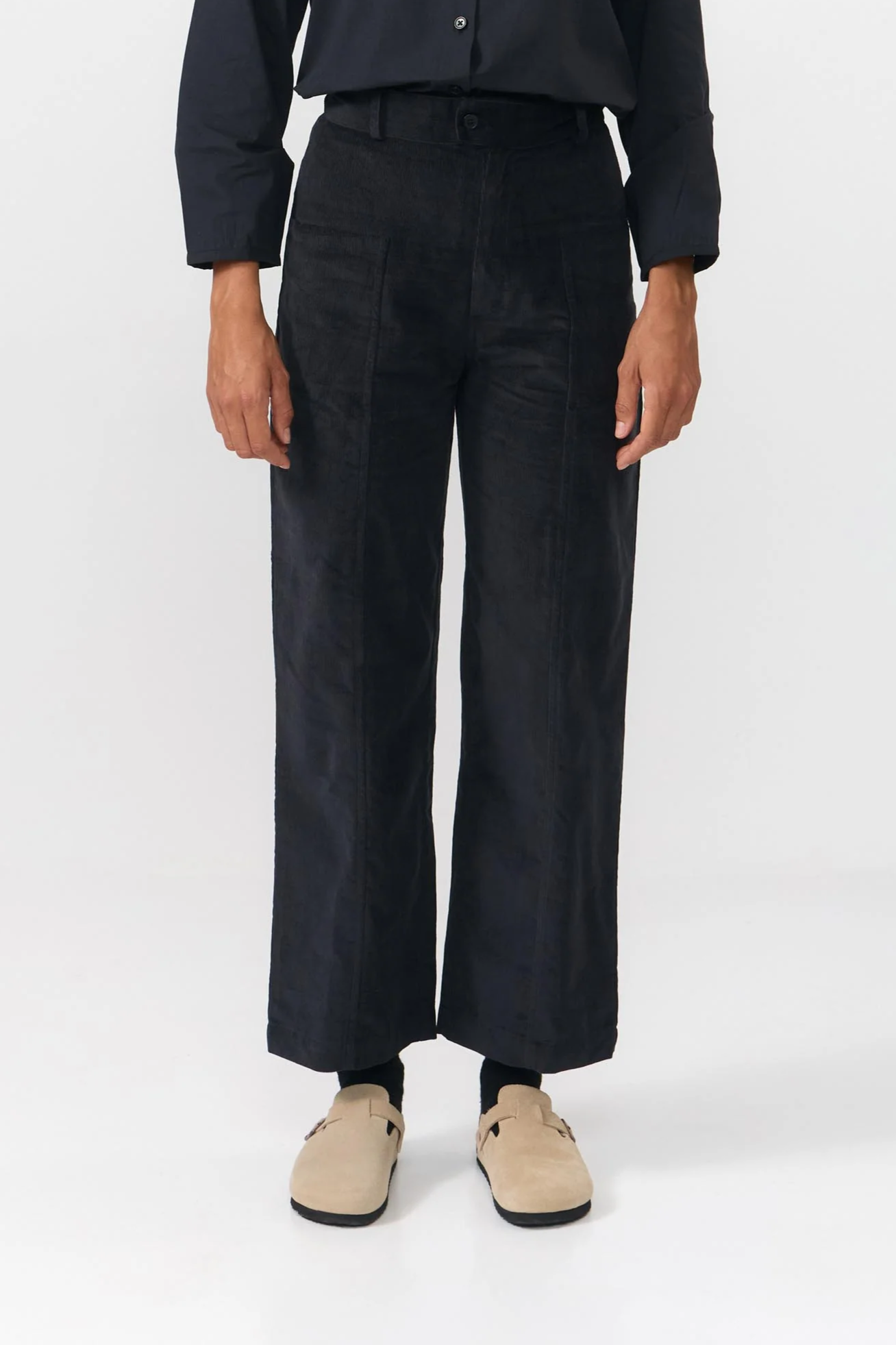 SUITE13LAB Damen vegan Hose Erin Schwarz