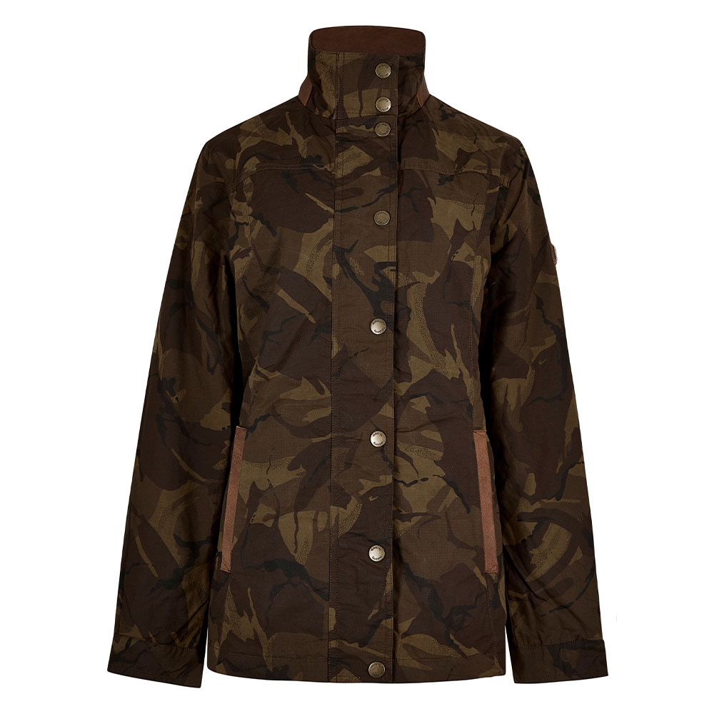Dubarry Dames waxjas Mountrath LTD Brown Camo