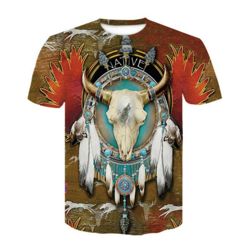 Wengy 2 Boho Heren T-shirts 3D-printen Stretch Indiaas Design Paar Straat T-shirts Zomermode Kleding T-shirts XL