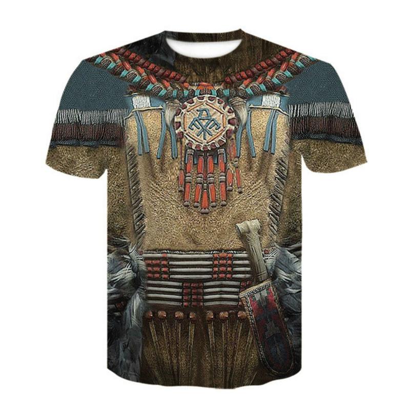 Wengy 2 Boho Heren T-shirts 3D-printen Stretch Indiaas Design Paar Straat T-shirts Zomermode Kleding T-shirts XL