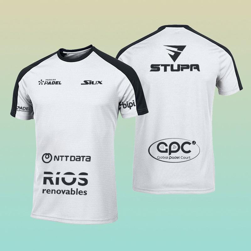 Zengyanqin02 Gym T-shirt Zomer Ademend Sport Korte Mouw Outdoor Hardlopen Heren T-shirt Tennis Groot Kleding Competitie Training Top XL