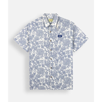 Oxbow Overhemd Lange Mouw  Linnen katoenen overhemd met korte mouwen BARREL