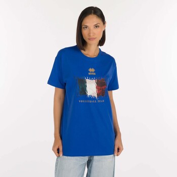 Errea T-shirt Korte Mouw  Naz. Italia Volley T-Shirt Ita Er 04 Mc Ad