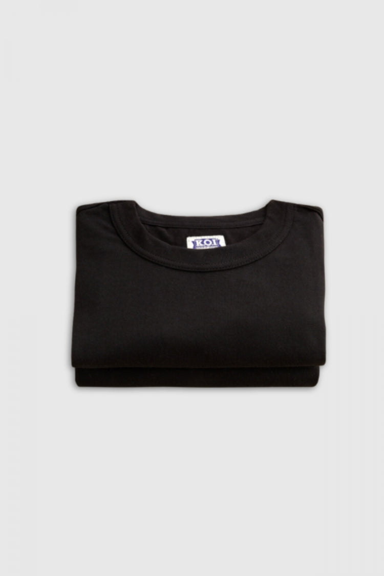 Kings Of Indigo Herren vegan Multipack 2x T-Shirt Unisex Darius Schwarz