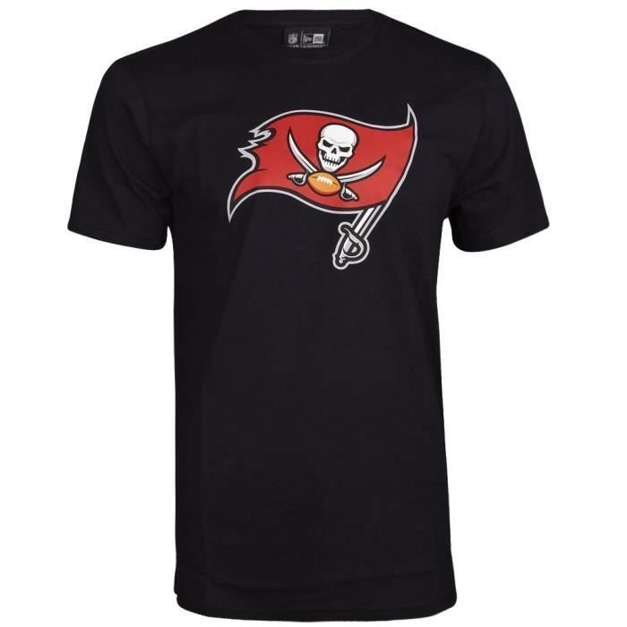 59caps T-shirt - New Era - NFL Tampa Bay Buccaneers - Zwart - 100% katoen - Ronde hals