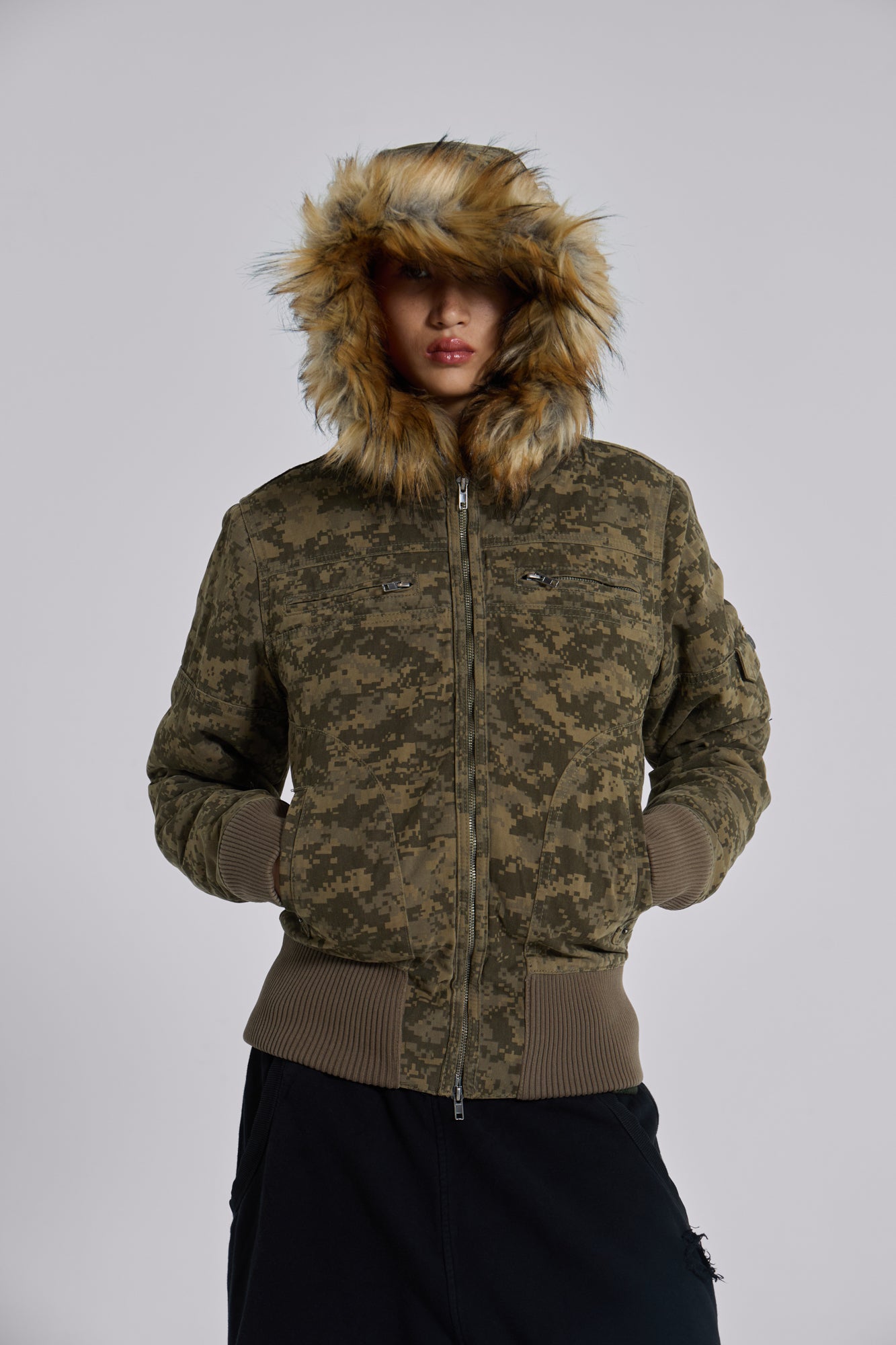 Jaded London Digi Camo Marshal Jacket