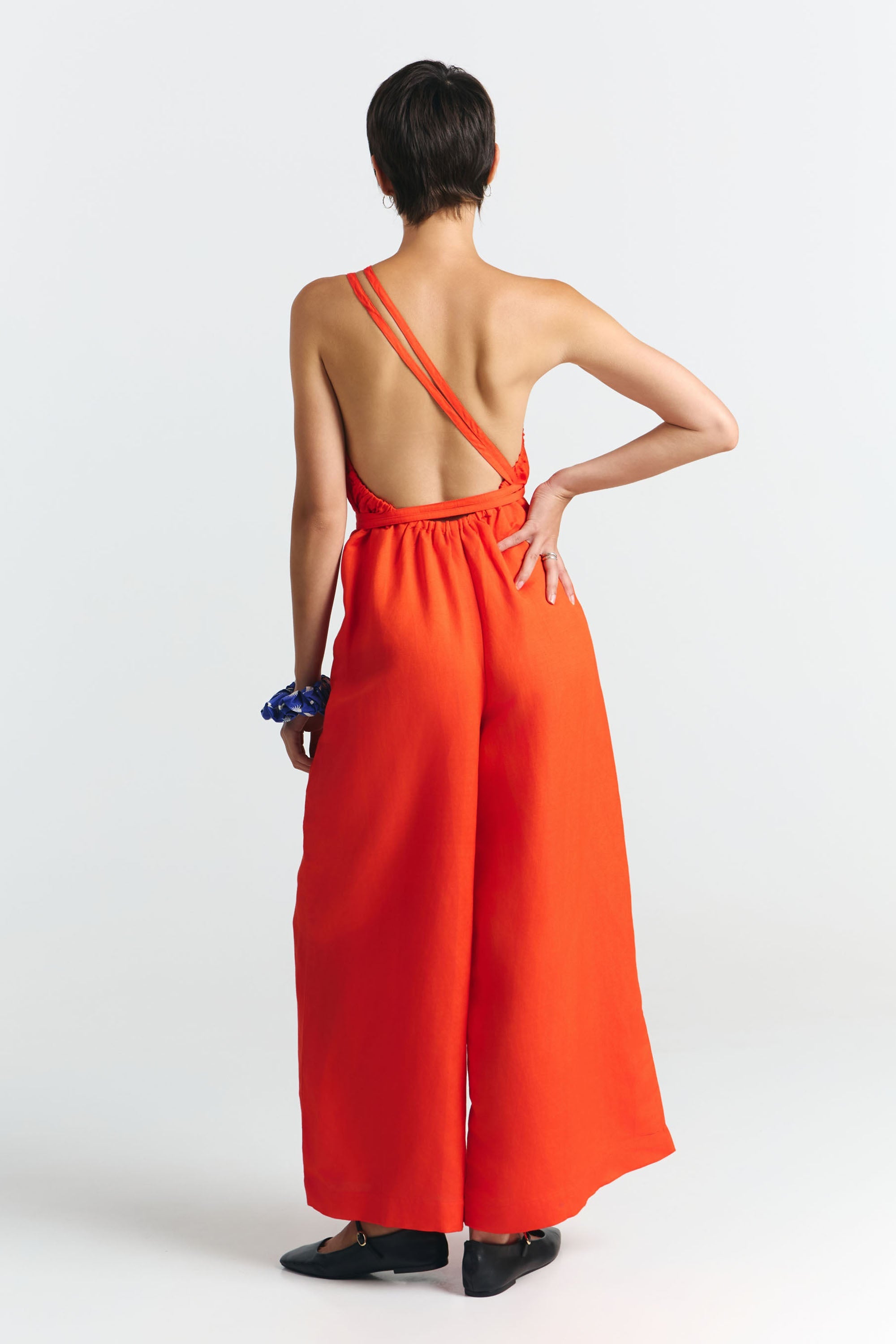 SUITE13LAB Damen vegan Jumpsuit Danli Rot