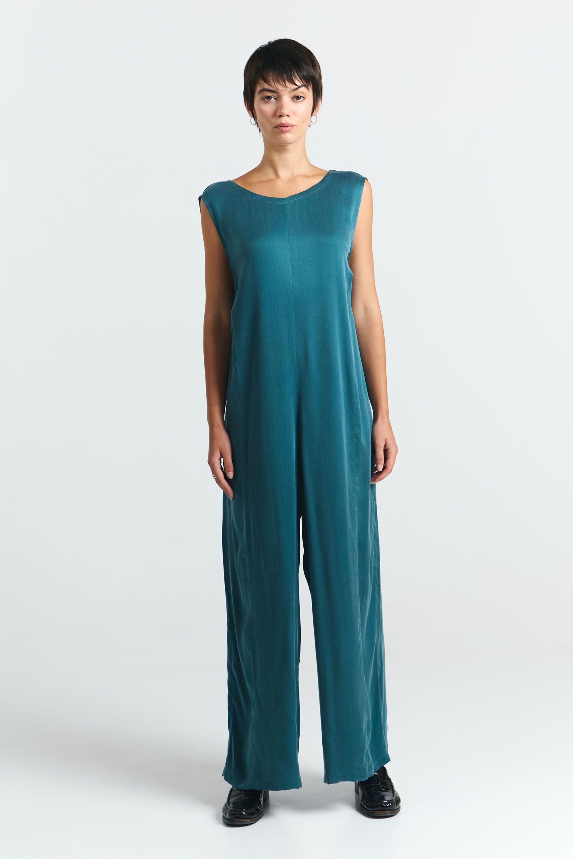SUITE13LAB Damen vegan Jumpsuit Neiba TiefgrÃ¼n